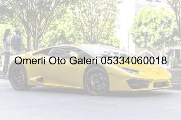 Ömerli Oto Galeri 05334060018