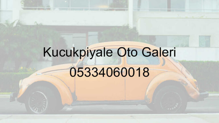 Küçükpiyale Oto Galeri 05334060018