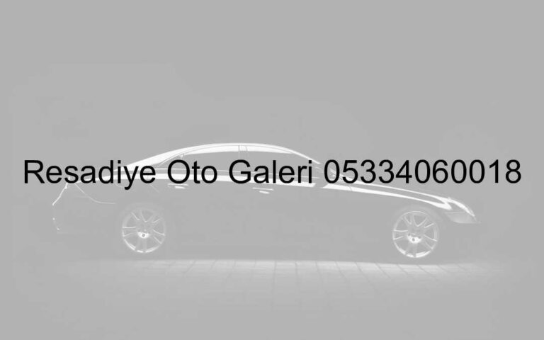 Reşadiye Oto Galeri 05334060018