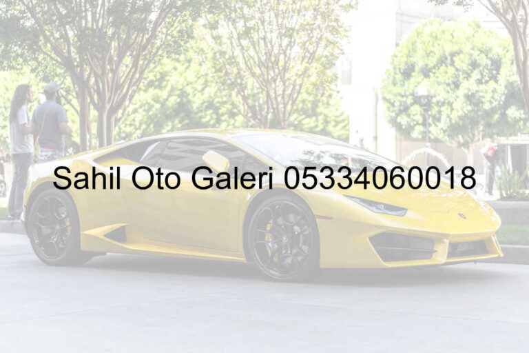 Sahil Oto Galeri 05334060018