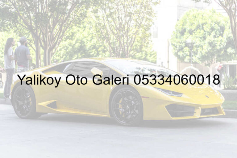 Yalıköy Oto Galeri 05334060018