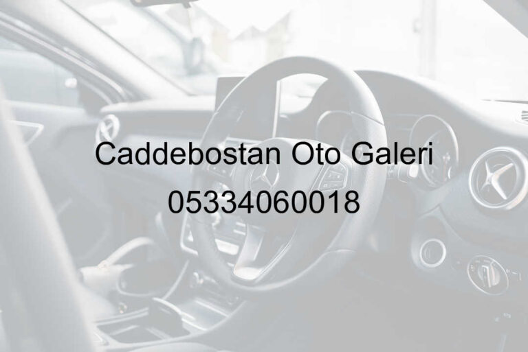 Caddebostan Oto Galeri 05334060018