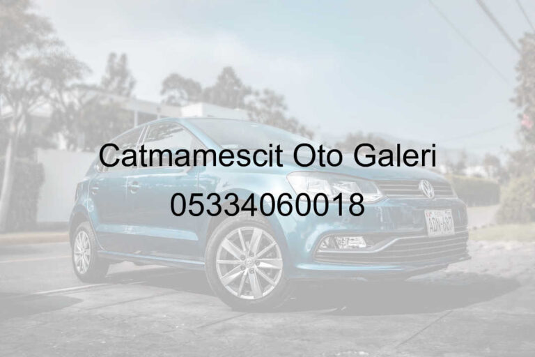 Çatmamescit Oto Galeri 05334060018