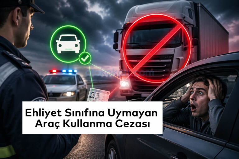 Ehliyet Sınıfı Dışı Araç Kullanmanın 2026 Cezası Belli Oldu, İstanbul Oto Galeri, 2.El Araç, Araç Alım Satım, Otogalerio, Maslak Oto Galeri