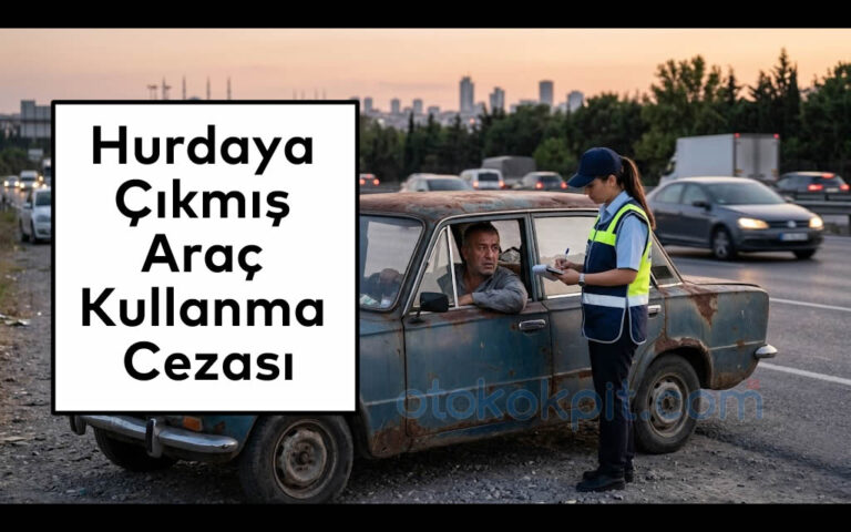 Hurda Araç Kullanmanın 2026 Yılı Cezası Belli Oldu, İkinci El Araç, İstanbul Oto Galeri, 2.El Araç, Araç Alım Satım, Otogalerio