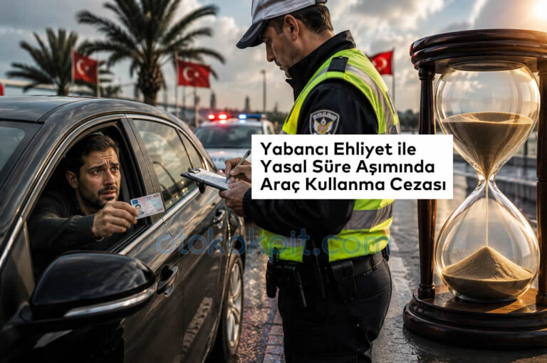 Yabancı Ehliyet Süresi Aşımı Cezası 2026’da Belli Oldu, Araç Alım Satım, Otogalerio, Maslak Oto Galeri, Otomotiv Sektörü, İkinci El Araba